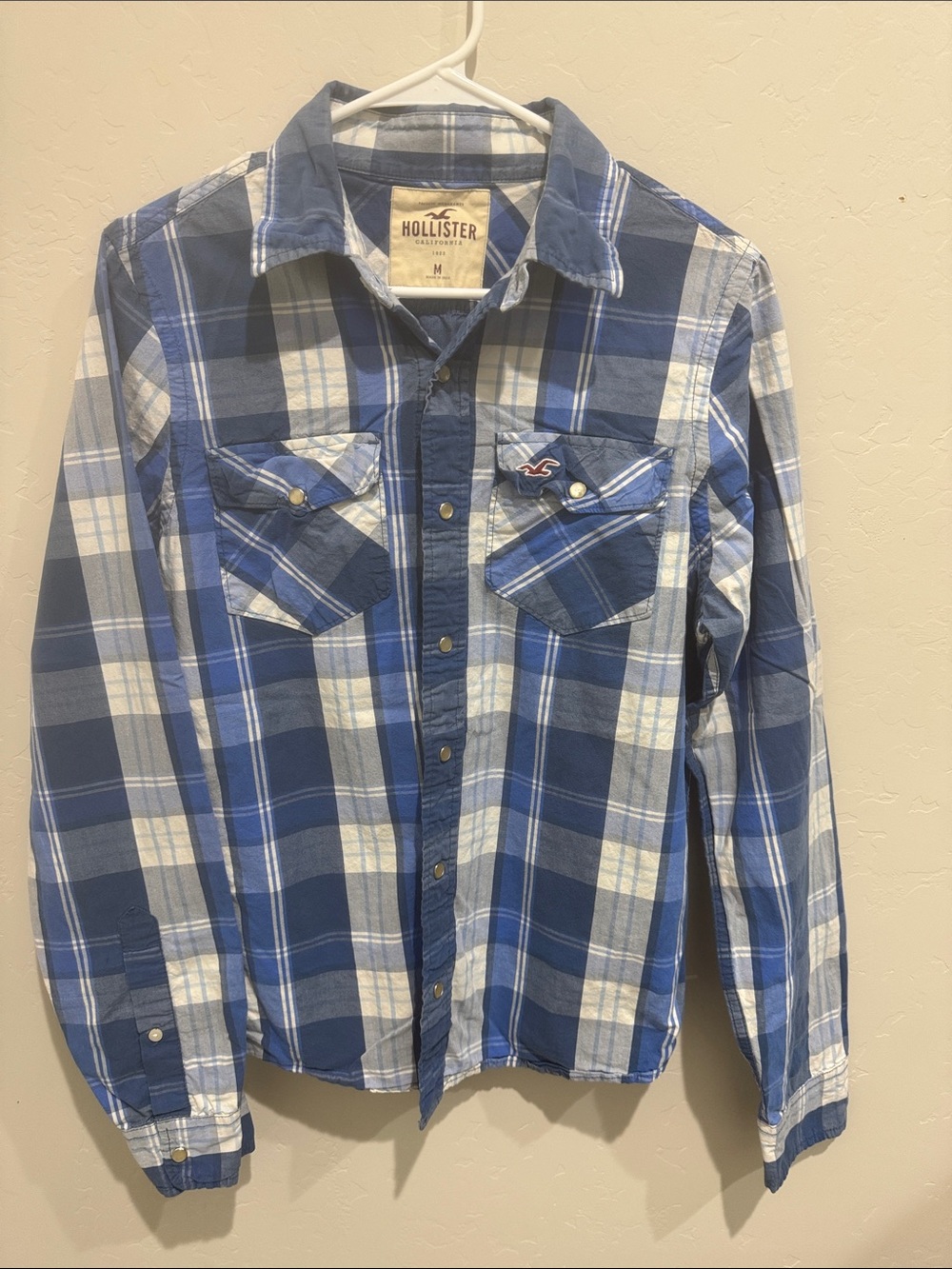 Hollister Long-Sleeve Button-Down Shirt